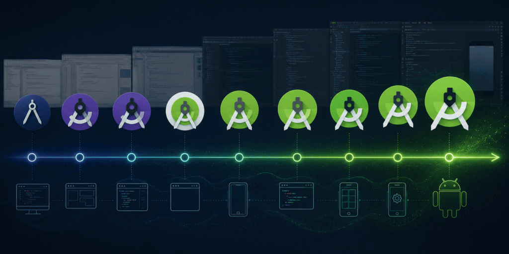 Android Studio História Versões Linha do Tempo